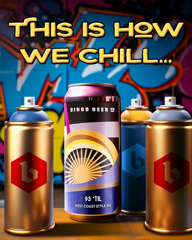 It's a New Item Monday! The mighty souls of mischief at @bingobeerco are bringing The Bay all the way to the Commonwealth with their latest West Coast IPA, 93 'Til. A 6.7% Westie with Strata, Cascade, & Amarillo. 

However, these won't last til infinity, so pick up some today or order online through our Retailer Portal! (LINK IN BIO)

#rvabeer #bingobeerco #westcoastipa #westcoasthiphop #craftbeer #rva #nova #virginiabeach #VABeach #Norfolkva #lynchburgva #alexandriava #chesapeake #arlingtonva #blacksburgva #newportnewsva